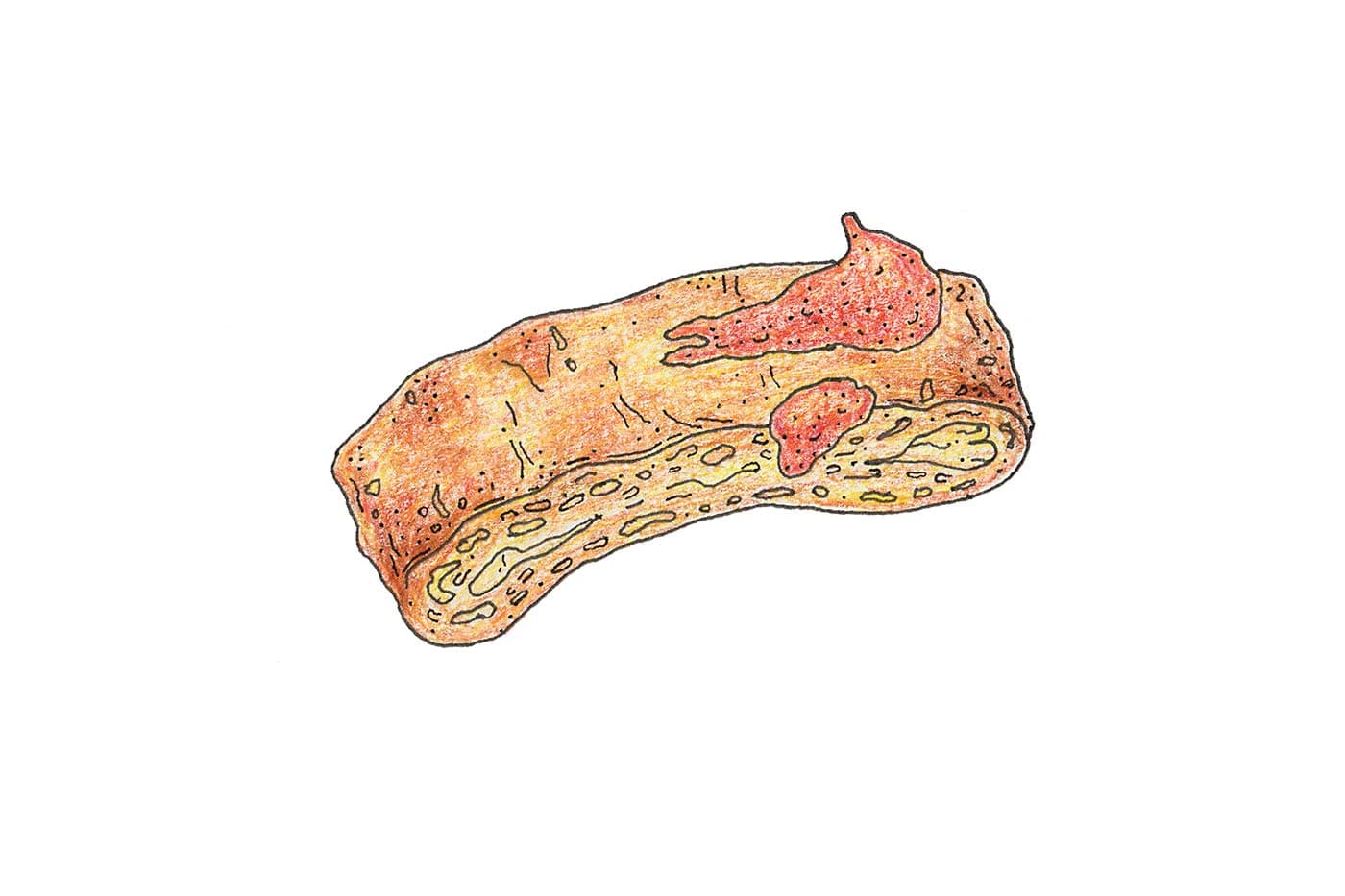 「かんずり」油揚げのせ